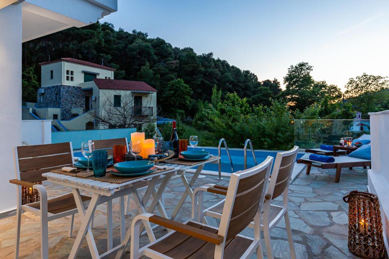 Villa Amarandos Agnontas ภายนอก รูปภาพ