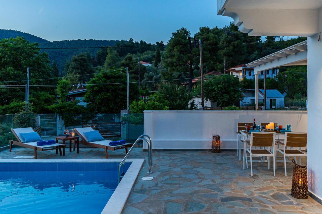 Villa Amarandos Agnontas ภายนอก รูปภาพ
