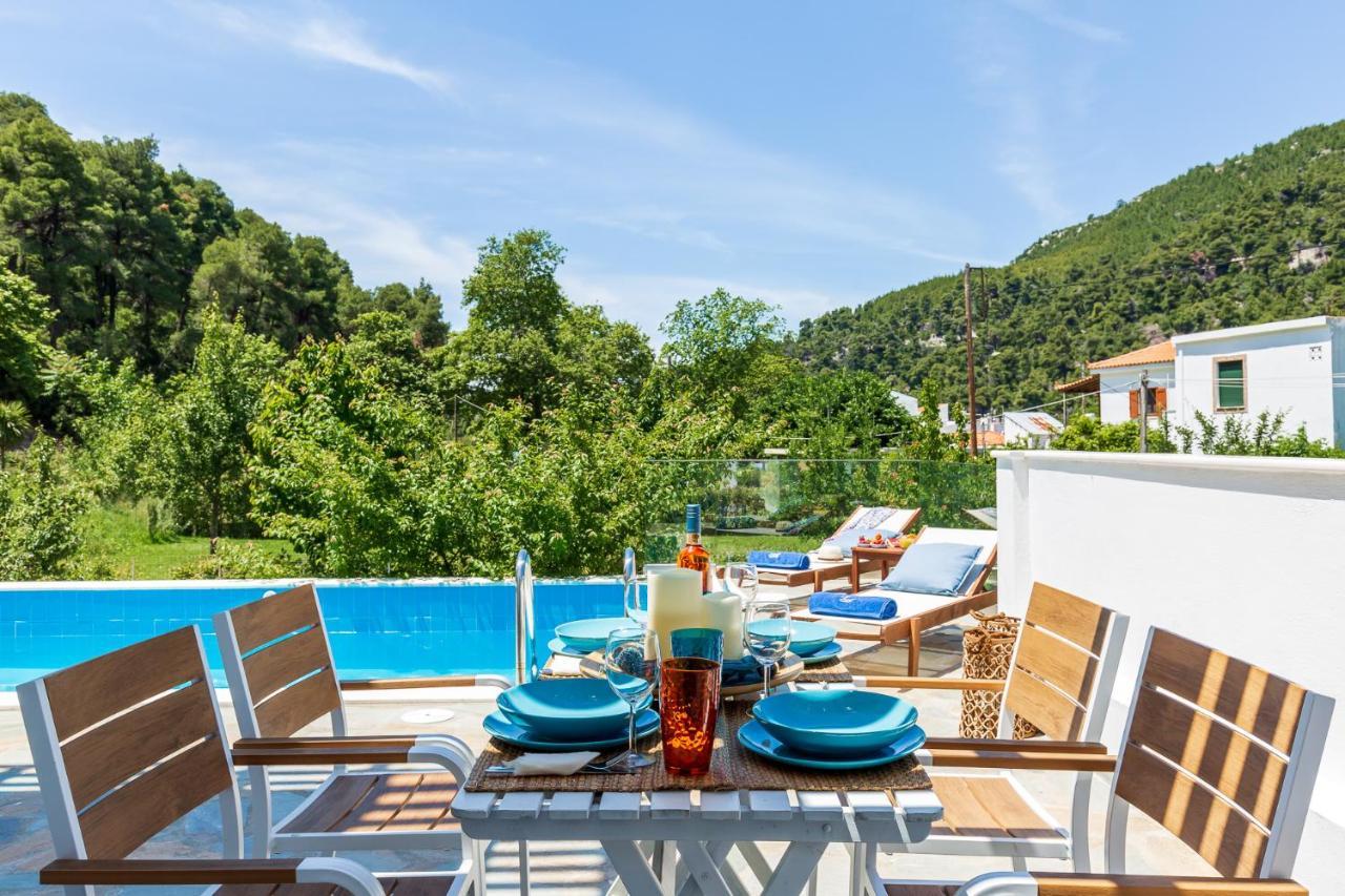 Villa Amarandos Agnontas ภายนอก รูปภาพ