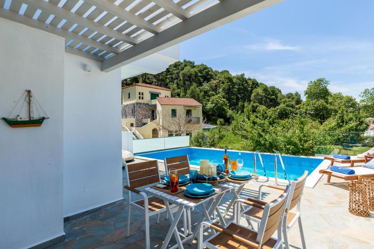 Villa Amarandos Agnontas ภายนอก รูปภาพ